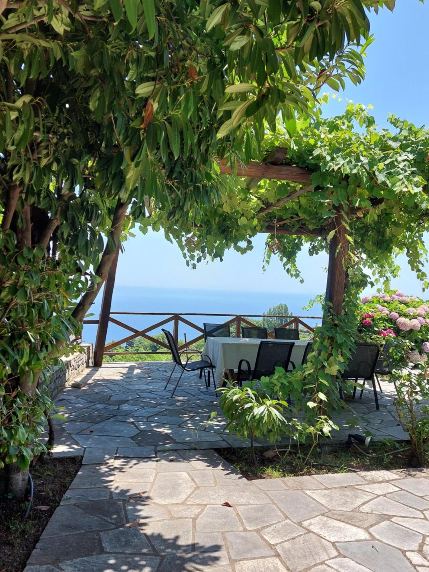 Θαλλώ Luxurious Villa Tsagarada Luaran gambar
