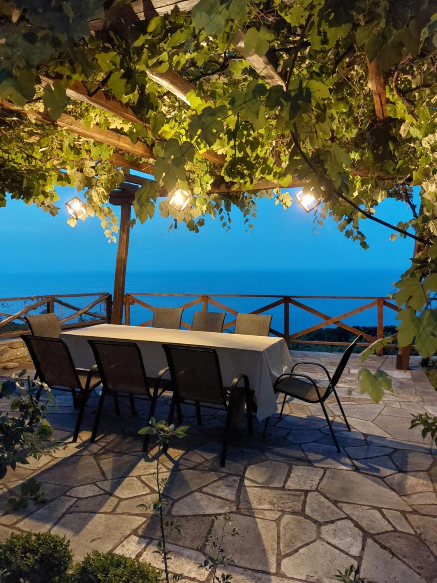 Θαλλώ Luxurious Villa Tsagarada Luaran gambar